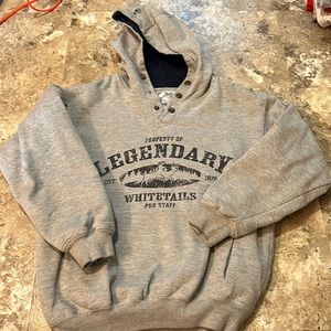 Legendary white trails men’s hoodie double thick